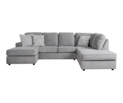 Broyhill Zaya Gray Sectional