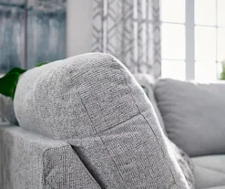 Broyhill Parkdale Dove Sectional & Ottoman Set -Chic Furniture Store combo960002 3