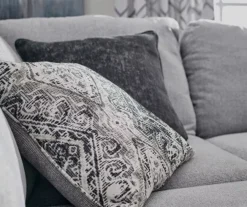 Broyhill Parkdale Dove Sectional & Ottoman Set -Chic Furniture Store combo960002 4