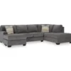 Broyhill Glynn-Cove Iron Sectional -Chic Furniture Store combo980199